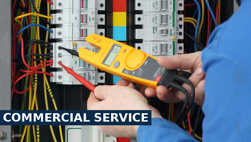 Commercial service electrical services Mile End