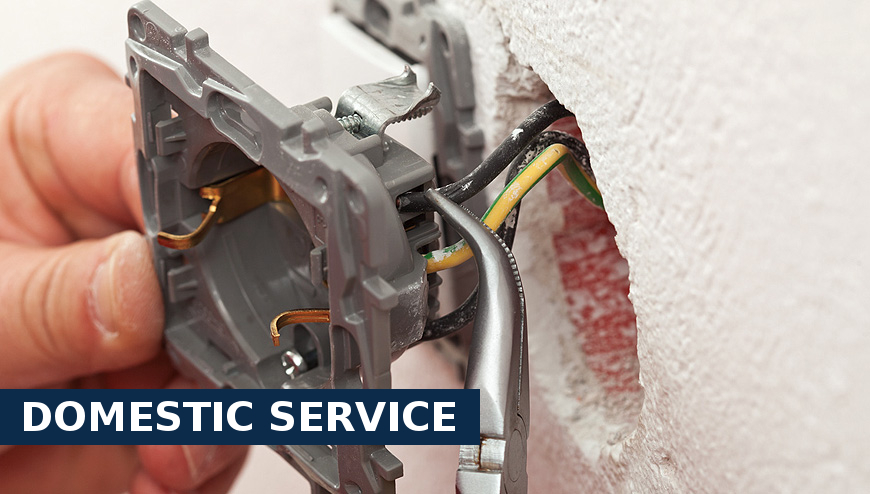 Domestic service electrical services Mile End