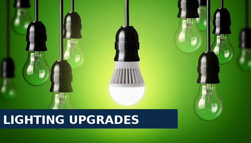 Lighting upgrades Mile End